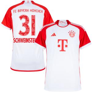 Bayern München Shirt Thuis 2023-2024 + Danke Basti Schweinsteiger 31 Bedrukking