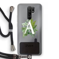 Green Brush: Xiaomi Redmi 9 Transparant Hoesje met koord