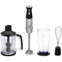 Princess 01.221221.01.001 Staafmixer 1000 W Traploze snelheidsinstelling Zilver, Zwart