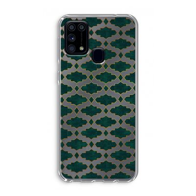 Moroccan tiles: Samsung Galaxy M31 Transparant Hoesje