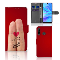 Huawei P30 Lite (2020) | Wallet Case | met Pasjes | Liefde - Origineel Romantisch Cadeau
