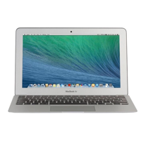 Apple MacBook Air (13 inch, 2014) - Intel Core i5 - 8GB RAM - 256GB SSD - 1x Thunderbolt 1 - Zilver