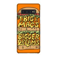 Big Macs Bigger Dreams: Samsung Galaxy S10 4G Volledig Geprint Hoesje