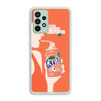Peach please!: Samsung Galaxy A52s 5G Transparant Hoesje