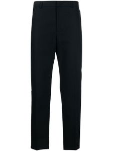 Jil Sander pantalon de costume à coupe droite - Bleu