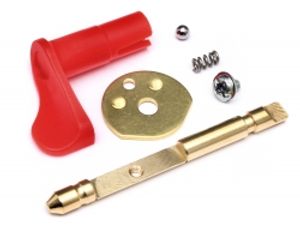 Carburetor choke shaft kit