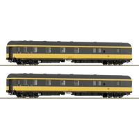 Roco 6210188 Roco 6210188 H0 2-delige set spoorpostwagens van de ÖBB