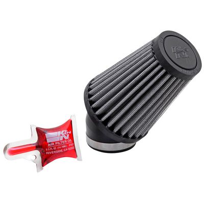 K&N universeel vervangingsfilter Conisch 43 mm / flens onder een hoek (R-1100) R1100