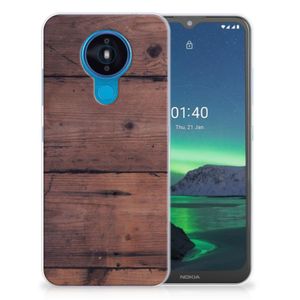 Nokia 1.4 Bumper Hoesje Old Wood