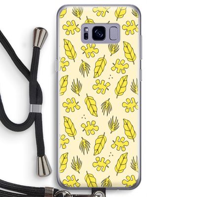 Herfst: Samsung Galaxy S8 Transparant Hoesje met koord