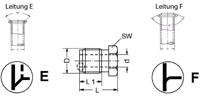 COHLINE Brake line 700mm . COHLINE Brake line 700mm .