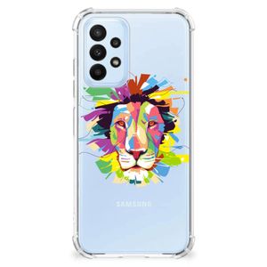 Samsung Galaxy A23 Stevig Bumper Hoesje Lion Color