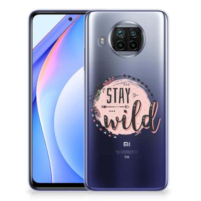 Xiaomi Mi 10T Lite Telefoonhoesje met Naam Boho Stay Wild Xiaomi Mi 10T Lite Telefoonhoesje met Naam Boho Stay Wild
