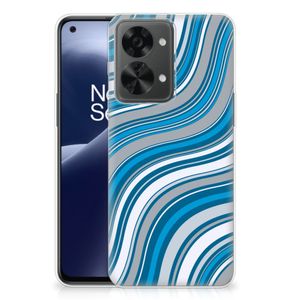 OnePlus Nord 2T TPU bumper Waves Blue