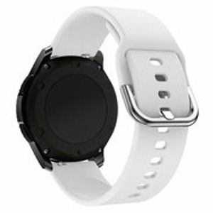 Siliconen sportband - Wit - Samsung Galaxy Watch - 46mm / Samsung Gear S3