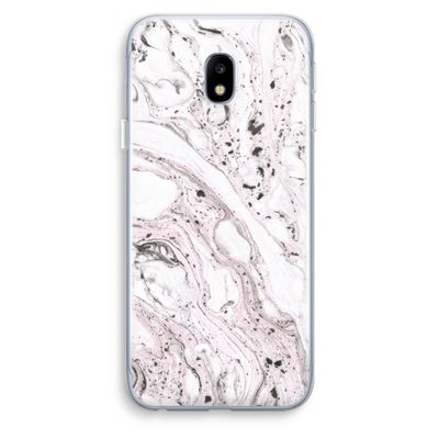 Mengelmoes: Samsung Galaxy J3 (2017) Transparant Hoesje