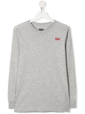 Levi's Kids t-shirt à logo imprimé - Gris