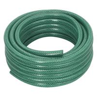vidaXL Tuinslang met koppelingsset 0,5'' 10 m PVC groen