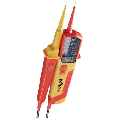 Wiha 45217 Spannings- en doorgangstester CAT III 1000 V, CAT IV 600 V LED, Akoestisch