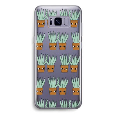 Sansevieria: Samsung Galaxy S8 Transparant Hoesje