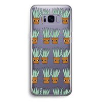 Sansevieria: Samsung Galaxy S8 Transparant Hoesje Sansevieria: Samsung Galaxy S8 Transparant Hoesje