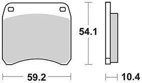 TRW remblokken "mcb 99