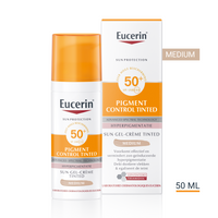 Eucerin Sun Pigment Control Gel-Crème Medium Getint Anti-Pigment SPF50+ 50ml - thumbnail