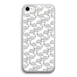Zwanen: iPhone SE 2020 Transparant Hoesje