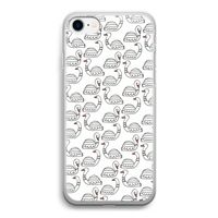 Zwanen: iPhone SE 2020 Transparant Hoesje