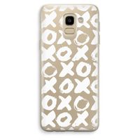 XOXO: Samsung Galaxy J6 (2018) Transparant Hoesje XOXO: Samsung Galaxy J6 (2018) Transparant Hoesje