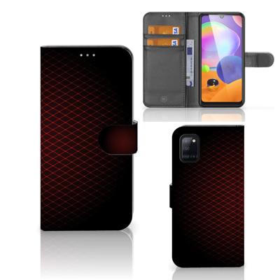 Samsung Galaxy A31 | Telefoon Hoesje | Geruit Rood