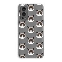 It's a Purrr Case: OnePlus Nord 2 5G Transparant Hoesje