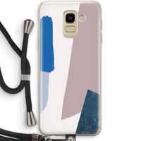 Lapis: Samsung Galaxy J6 (2018) Transparant Hoesje met koord