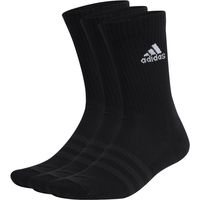 adidas Cushioned 3-Pack Crew Sokken - Handbalkleding - Handbalsokken - zwart - maat 34-36 - thumbnail