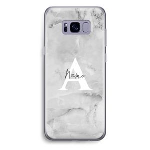Ivory Marble: Samsung Galaxy S8 Plus Transparant Hoesje