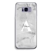 Ivory Marble: Samsung Galaxy S8 Plus Transparant Hoesje