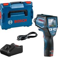 Bosch Professional GIS 1000 C hittemelder met 12V 2.0Ah accu, Quickstart kaart, USB kabel, in L-Boxx - 0601083301