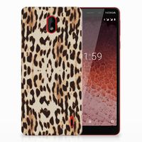 Nokia 1 Plus TPU Hoesje Leopard