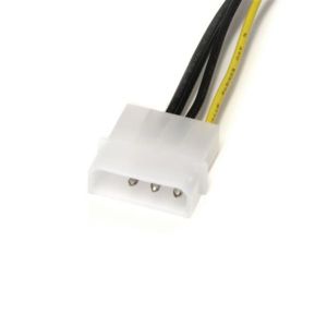 StarTech.com 15cm LP4 naar 8-pins PCI Express Videokaart Voeding Verloopkabel