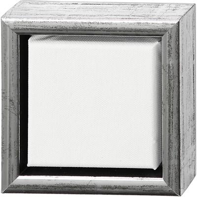 Creativ Company Canvas met lijst, afm 10x10 cm, 360 gr, diverse kleuren, 1 stuk