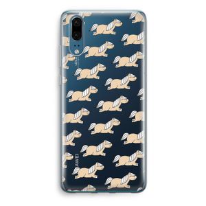 Ponys: Huawei P20 Transparant Hoesje