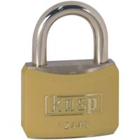 Kasp K12440YELA1 Hangslot 40 mm Gelijksluitend Goud-geel Sleutelslot