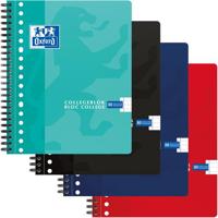 Oxford collegeblok A5+ 17-gaats lijn assorti (1 stuk)