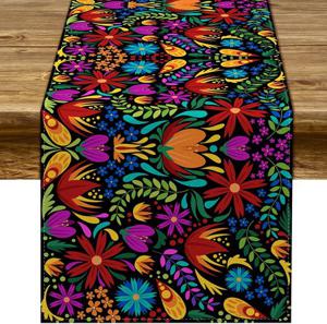 13*72 Table Cloth Mexican Art Table Tarps Party Decorations