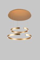 Hanglamp Verve Goud 2L - 2 maten
