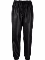 Stella McCartney pantalon Kira en cuir artificiel - Noir - thumbnail