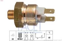 Temperatuurschakelaar, koelmiddelwaarschuwingslamp 74112