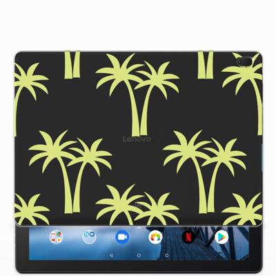 Lenovo Tab E10 | Siliconen hoesje | Palmtrees