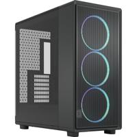 Fractal Design epoch xl tg rgb midi tower behuizing (zwart | 2x usb-a | 1x usb-c | rgb | tempered glass)