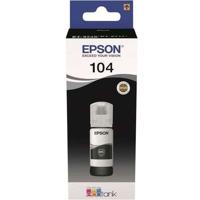EPSON Epson EcoTank 104 Ink Refill Kit - Zwart - Inkjet - 4500 Pagina's - 1 Stuk (s)